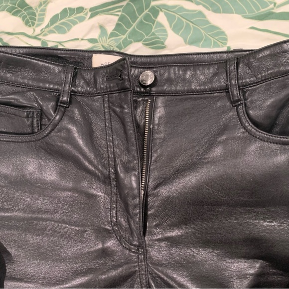 Aritzia Melina leather pants - Picture 2 of 7